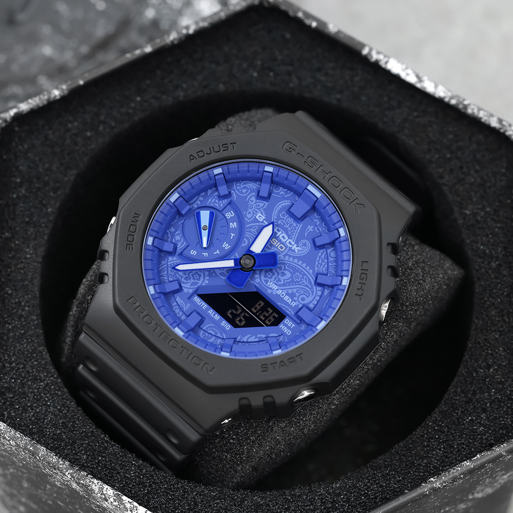 Đồng hồ G-SHOCK 2100 45.4 mm Nam GA-2100BP-1ADR