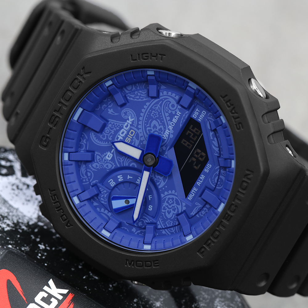 Đồng hồ G-SHOCK 2100 45.4 mm Nam GA-2100BP-1ADR