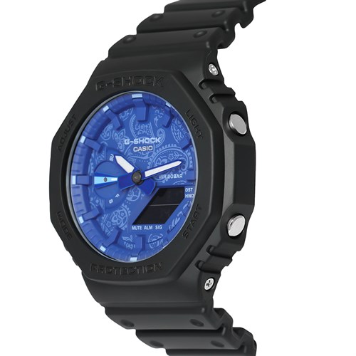 Đồng hồ G-SHOCK 2100 45.4 mm Nam GA-2100BP-1ADR Màu Đen