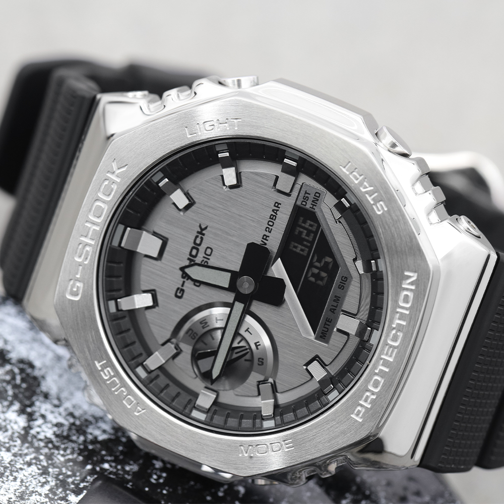 Đồng hồ G-SHOCK 2100 45.4 mm Nam GM-2100-1ADR