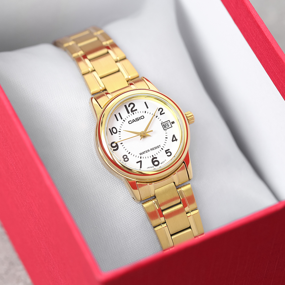 Đồng hồ CASIO 25 mm Nữ LTP-V002G-7BUDF