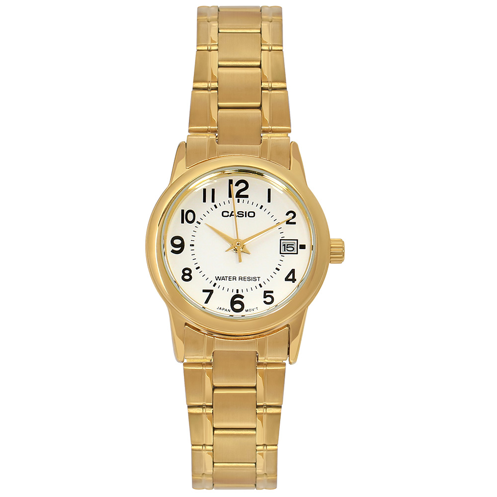 Đồng hồ CASIO Timeless 25 mm Nữ LTP-V002G-7BUDF Màu Vàng