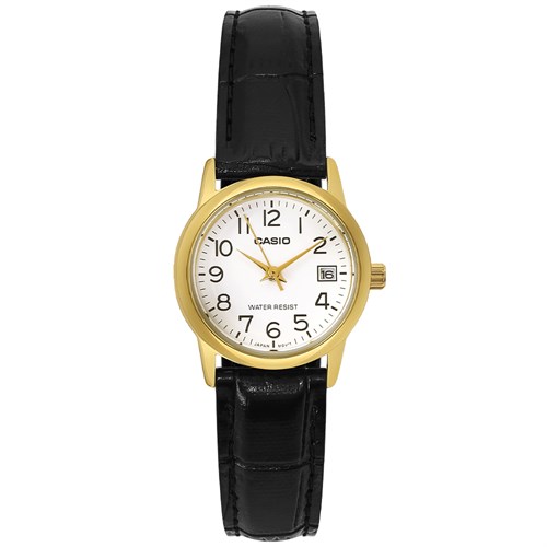Đồng hồ CASIO 25 mm Nữ LTP-V002GL-7B2UDF Màu Đen