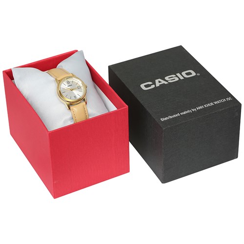 Đồng hồ CASIO 25 mm Nữ LTP-V002GL-7B3UDF Màu Nâu