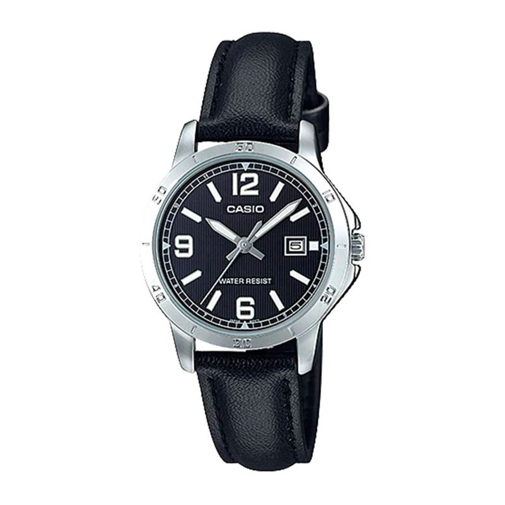 Đồng hồ CASIO Timeless 30.2 mm Nữ LTP-V004L-1BUDF Màu Đen