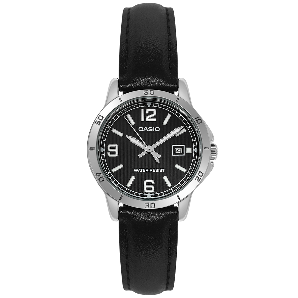 Đồng hồ CASIO Timeless 30.2 mm Nữ LTP-V004L-1BUDF Màu Đen