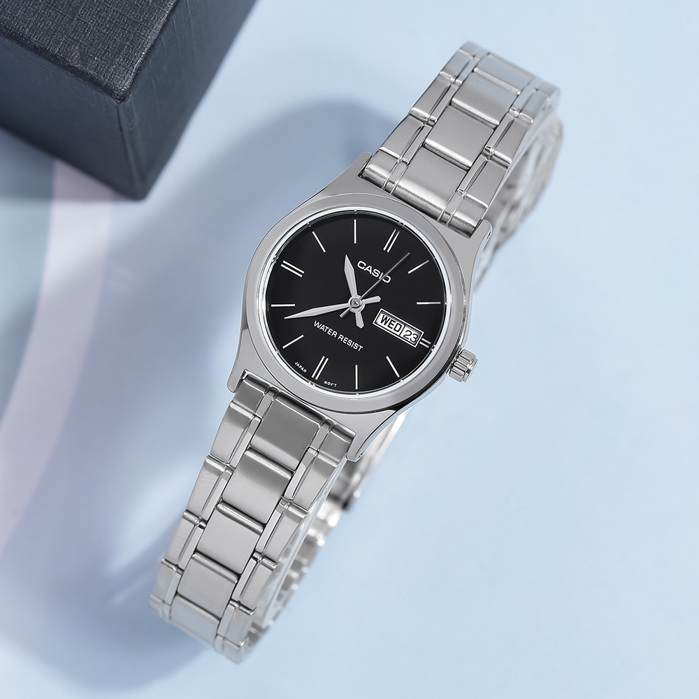 Đồng hồ CASIO 25 mm Nữ LTP-V006D-1B2UDF