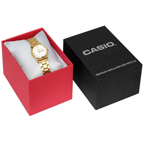 Đồng hồ CASIO 25 mm Nữ LTP-V006G-7BUDF Màu Vàng