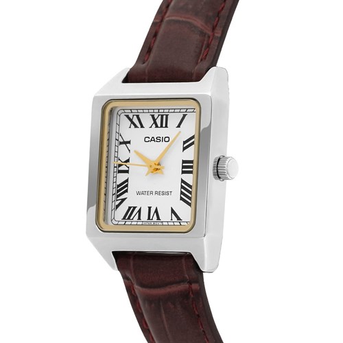 Đồng hồ CASIO 22 mm Nữ LTP-V007L-7B2UDF Màu Nâu