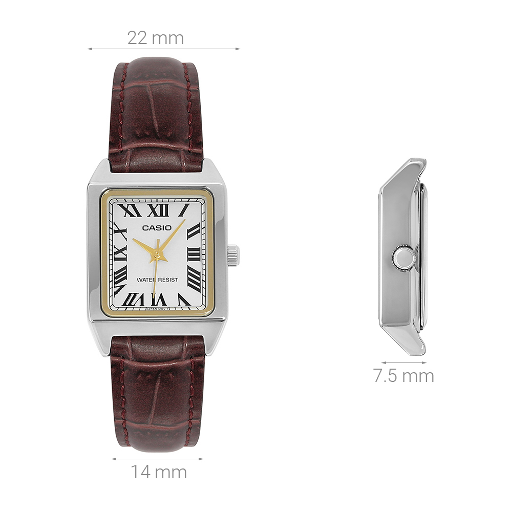 Đồng hồ CASIO 22 mm Nữ LTP-V007L-7B2UDF - 6