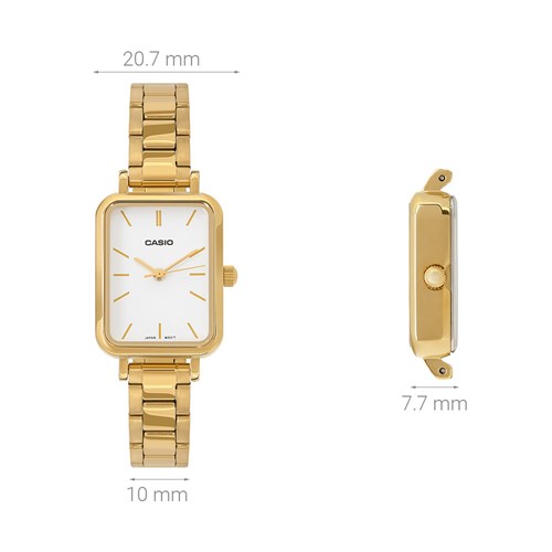 Đồng hồ CASIO 20.7 mm Nữ LTP-V009G-7EUDF Màu Vàng