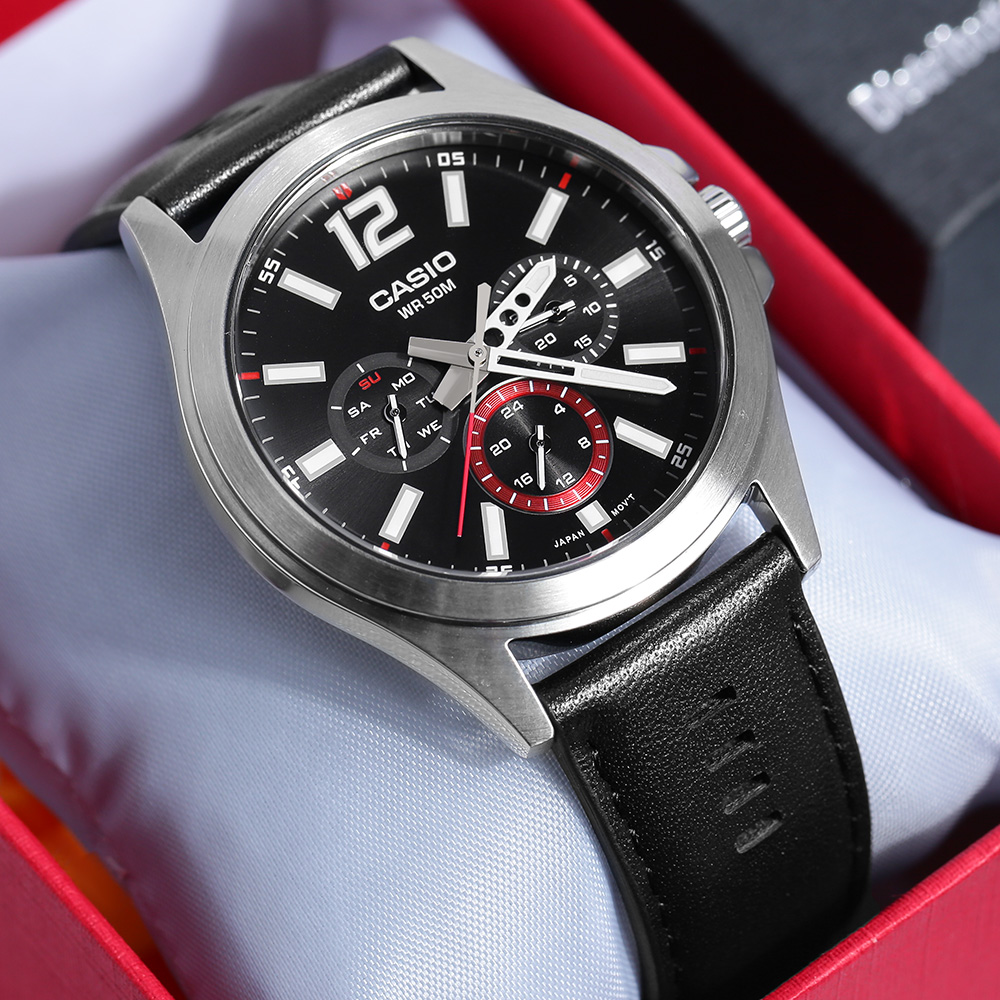 Đồng hồ CASIO 40.6 mm Nam MTP-E350L-1BVDF