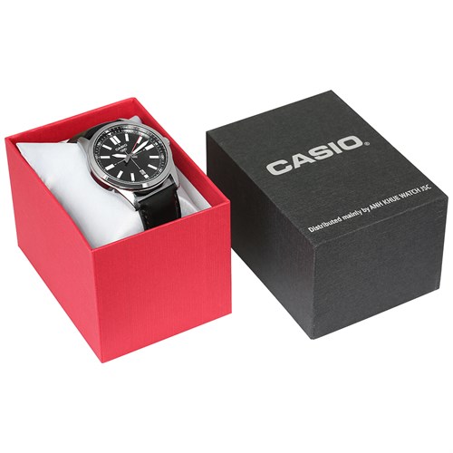 Đồng hồ CASIO 41 mm Nam MTP-VD02L-1EUDF Màu Đen