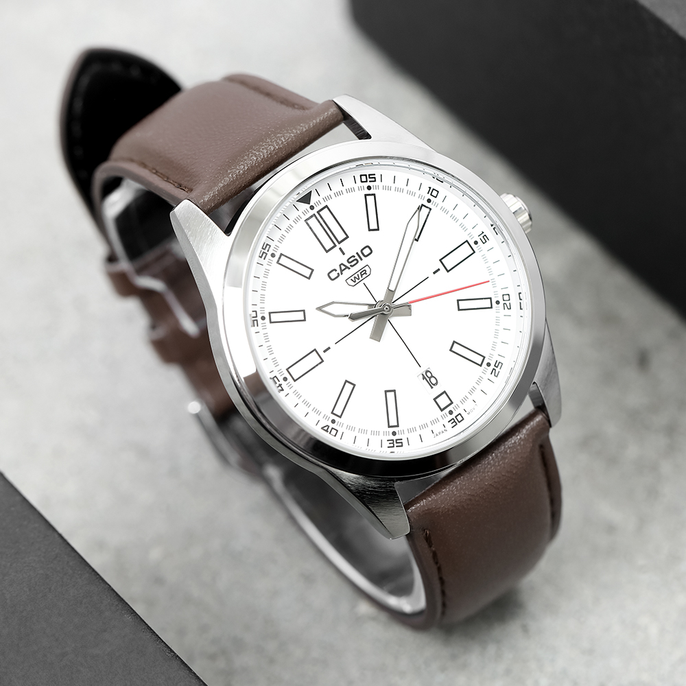 Đồng hồ CASIO 41 mm Nam MTP-VD02L-7EUDF