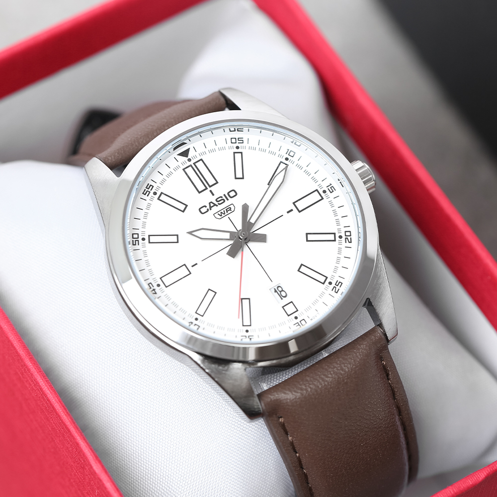 Đồng hồ CASIO 41 mm Nam MTP-VD02L-7EUDF