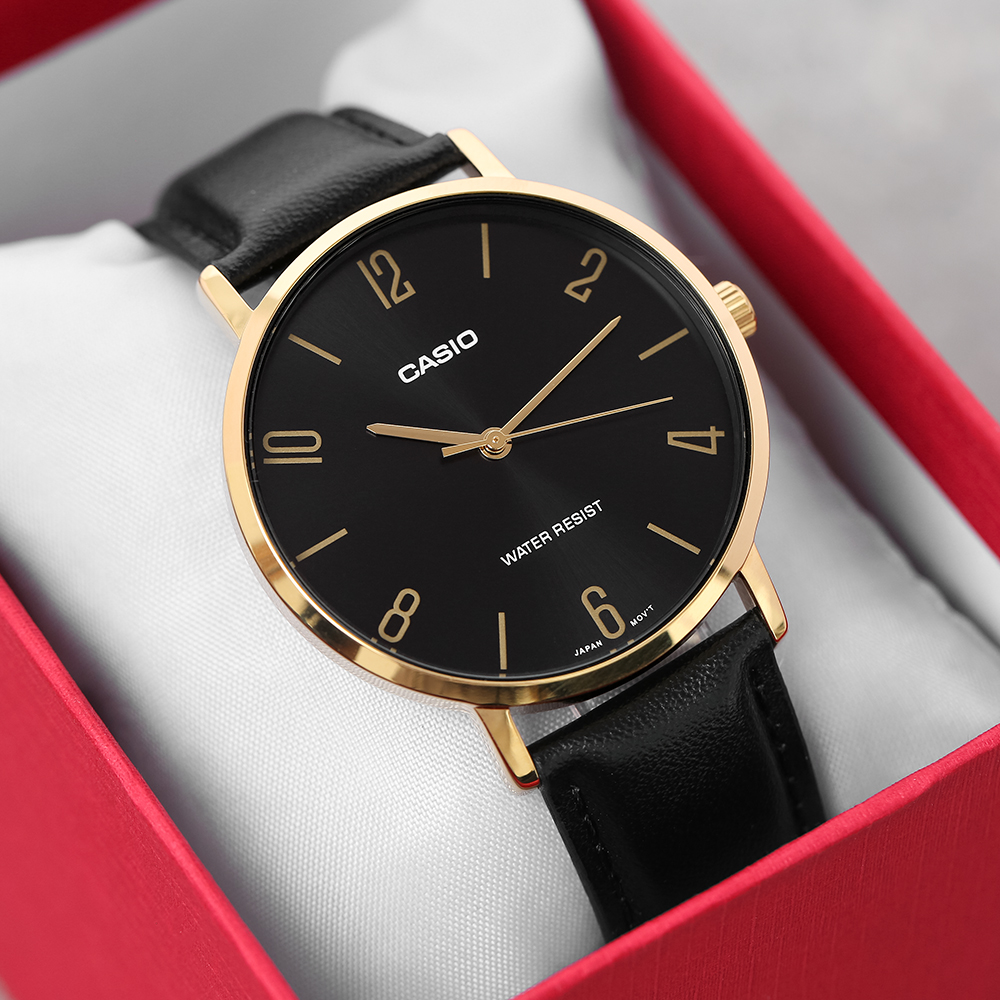 Đồng hồ CASIO 40 mm Nam MTP-VT01GL-1B2UDF