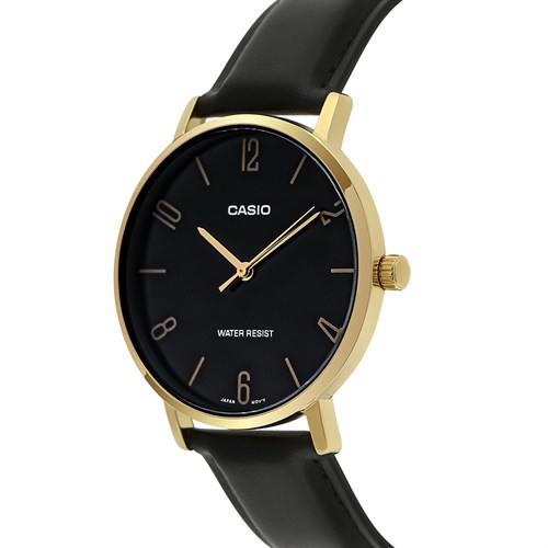 Đồng hồ CASIO 40 mm Nam MTP-VT01GL-1B2UDF Màu Đen