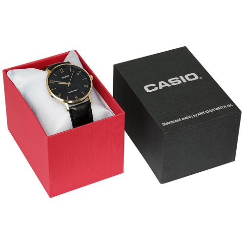Đồng hồ CASIO 40 mm Nam MTP-VT01GL-1B2UDF Màu Đen