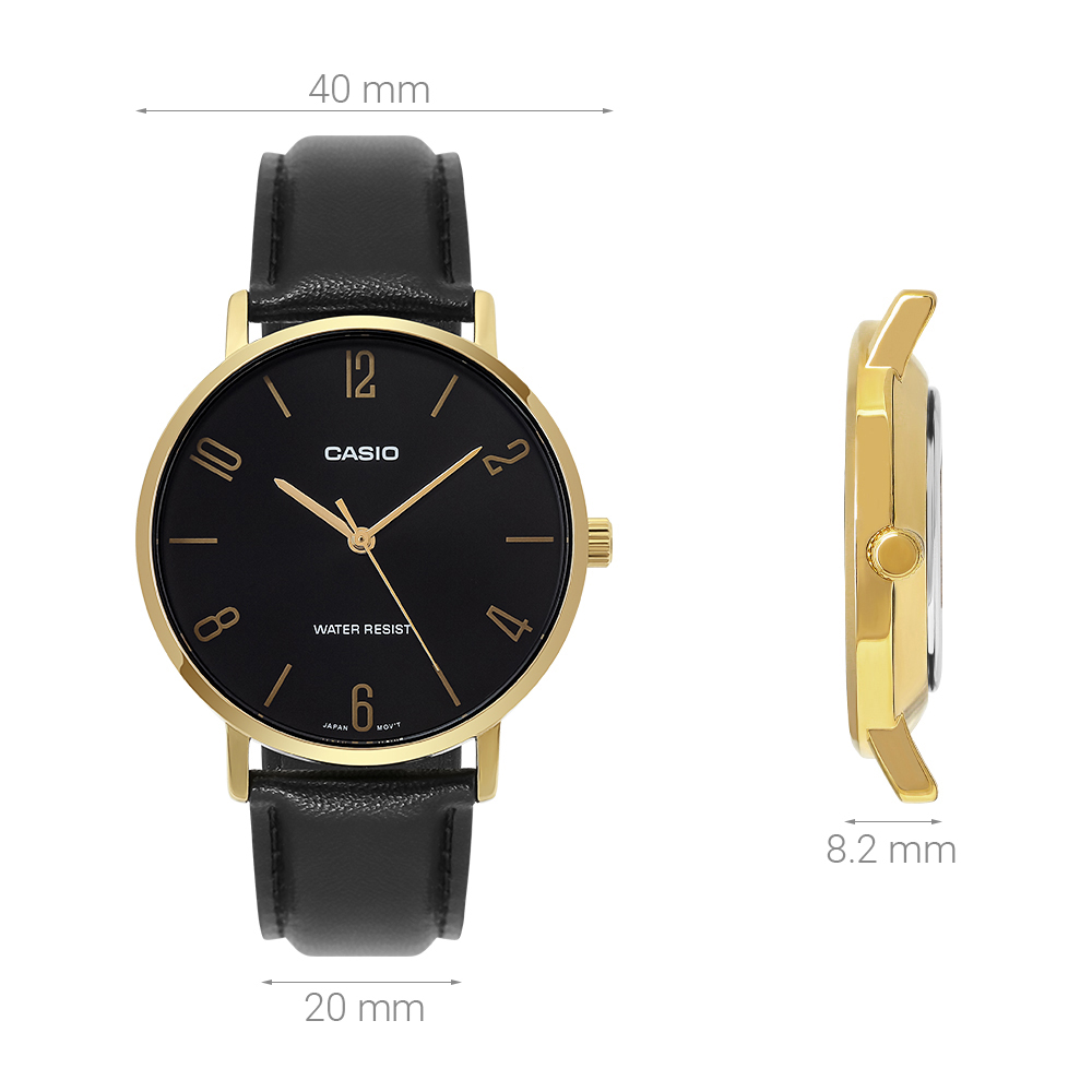 Đồng hồ CASIO Timeless 40 mm Nam MTP-VT01GL-1B2UDF - 6