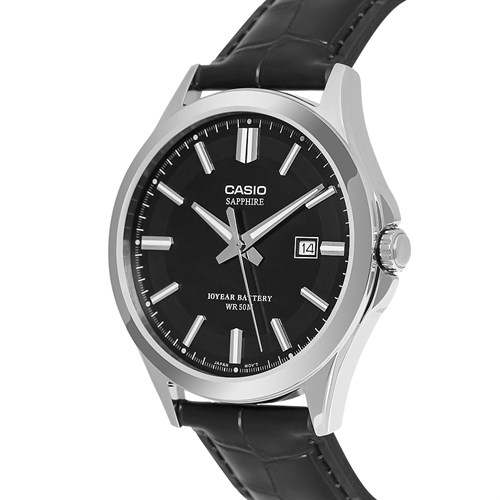 Đồng hồ CASIO 41.3 mm Nam MTS-100L-1AVDF Màu Đen