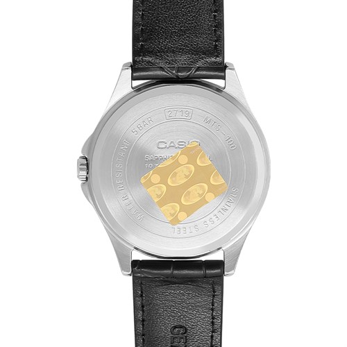 Đồng hồ CASIO 41.3 mm Nam MTS-100L-1AVDF Màu Đen