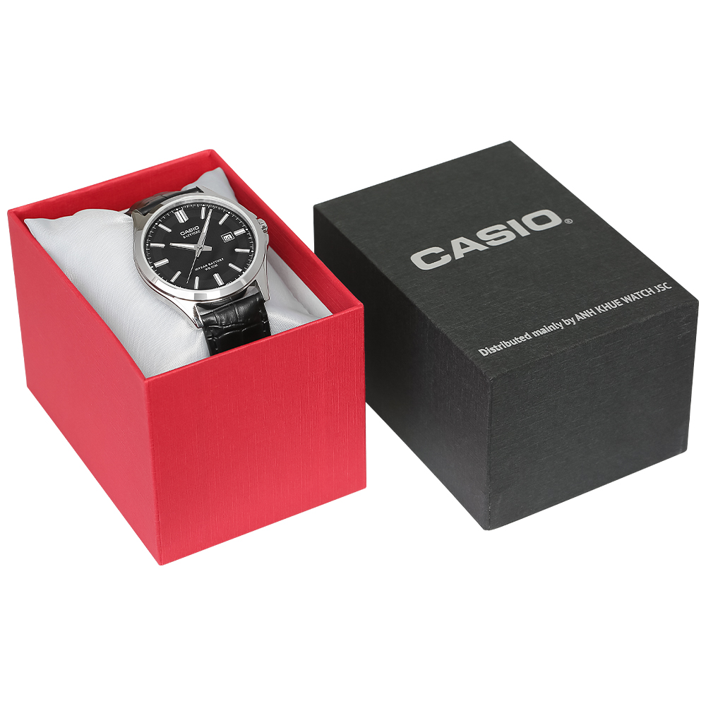Đồng hồ CASIO Timeless 41.3 mm Nam MTS-100L-1AVDF Màu Đen