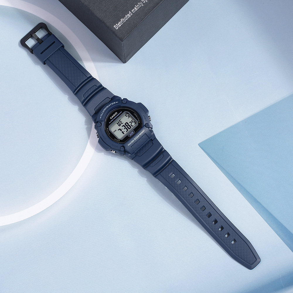 Đồng hồ CASIO 47 mm Nam W-219H-2AVDF