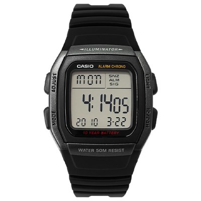 Đồng hồ CASIO 35.7 mm Nam W-96H-1BVDF