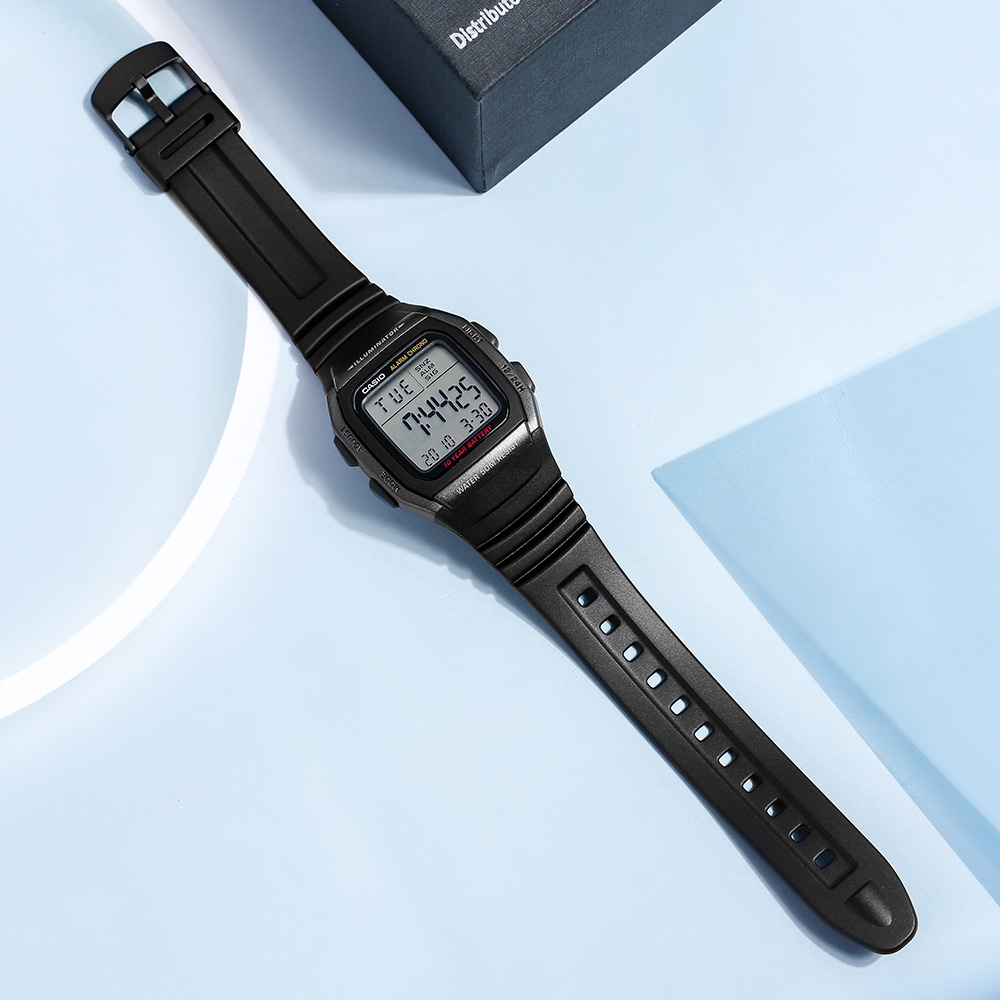 Đồng hồ CASIO 35.7 mm Nam W-96H-1BVDF