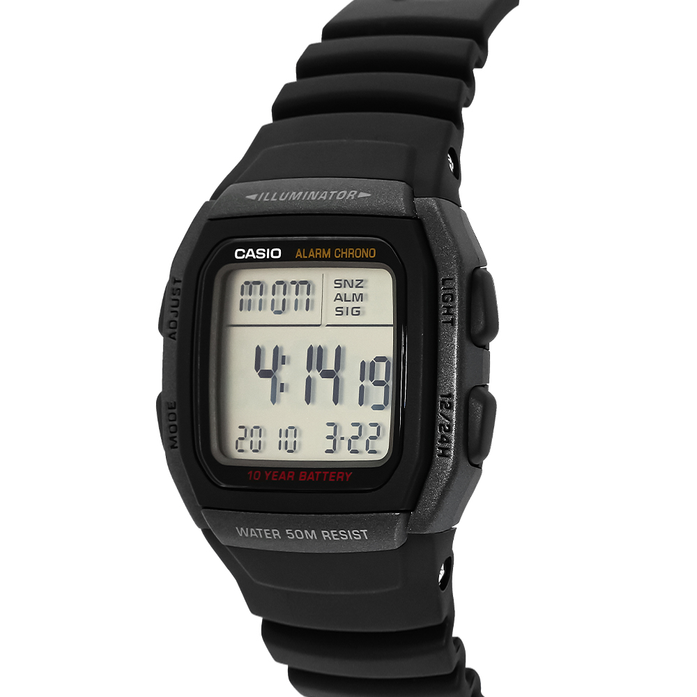 Đồng hồ CASIO Timeless 35.7 mm Nam W-96H-1BVDF - 2