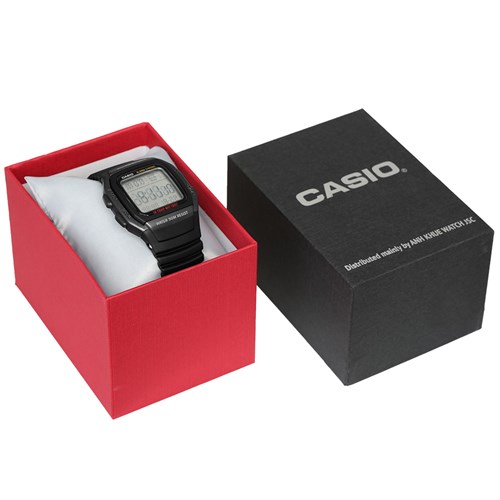 Đồng hồ CASIO 35.7 mm Nam W-96H-1BVDF Màu Đen