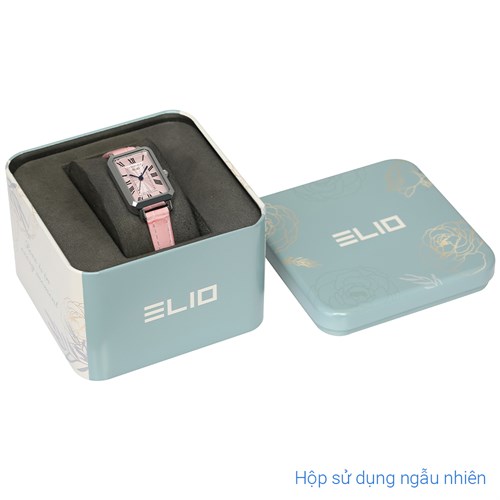 Đồng hồ ELIO 20.5 x 34 mm Nữ EL090-04 Màu Hồng