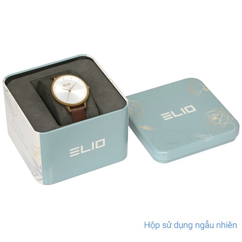 Đồng hồ ELIO 32 mm Nữ EL115-01 Màu Nâu