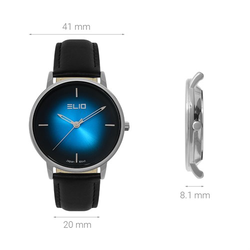 Đồng hồ ELIO 41 mm Nam EL116-01 Màu Đen