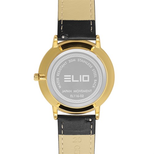 Đồng hồ ELIO 41 mm Nam EL116-02 Màu Đen