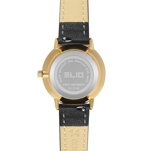 Đồng hồ ELIO 30 mm Nữ EL117-02 Màu Đen