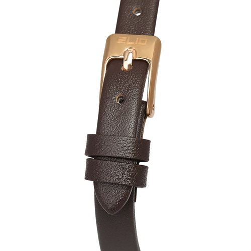 Đồng hồ ELIO 27 mm Nữ EL118-01 Màu Nâu