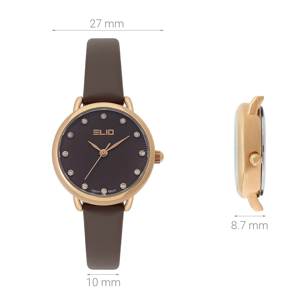 Đồng hồ ELIO 27 mm Nữ EL118-01 - 7