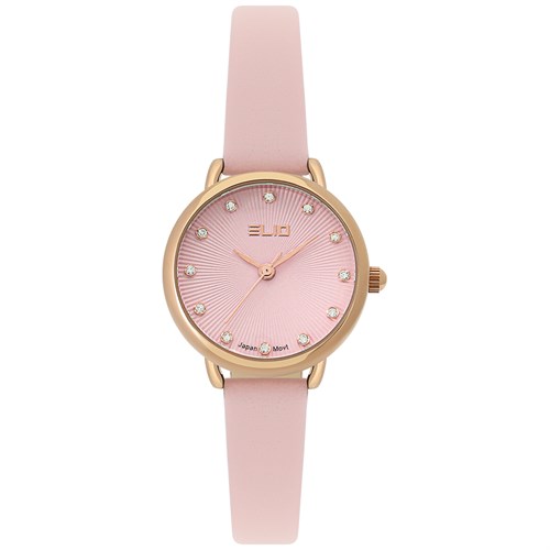 Đồng hồ ELIO 27 mm Nữ EL118-03 Màu Hồng