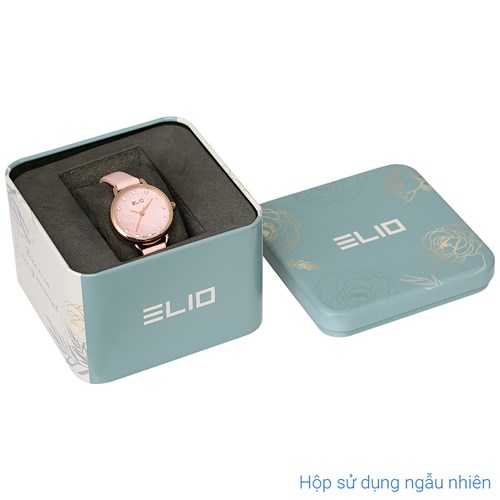 Đồng hồ ELIO 27 mm Nữ EL118-03 Màu Hồng