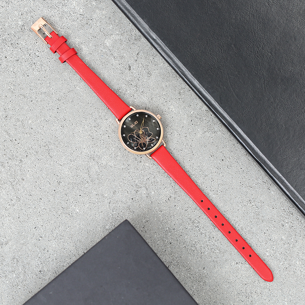 Đồng hồ ELIO Flower 28 mm Nữ EL119-01