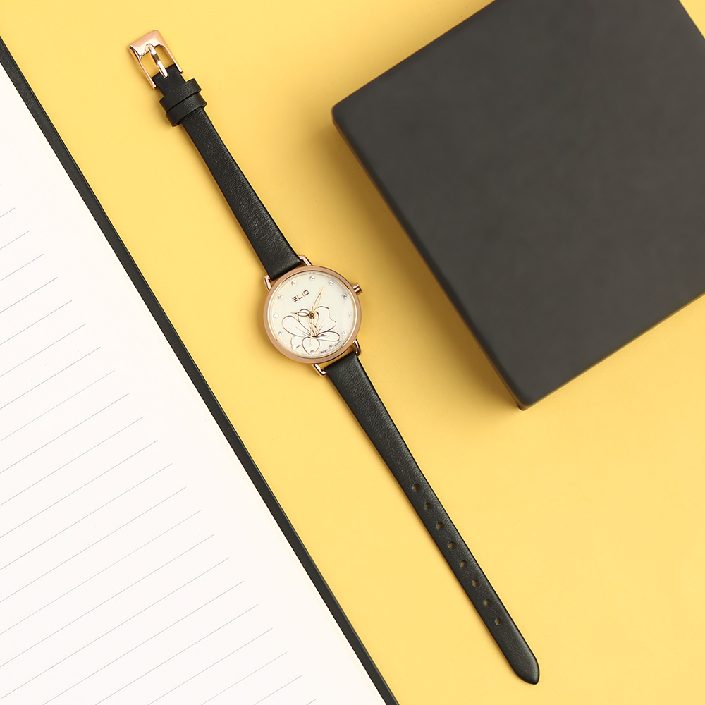 Đồng hồ ELIO Flower 28 mm Nữ EL119-02