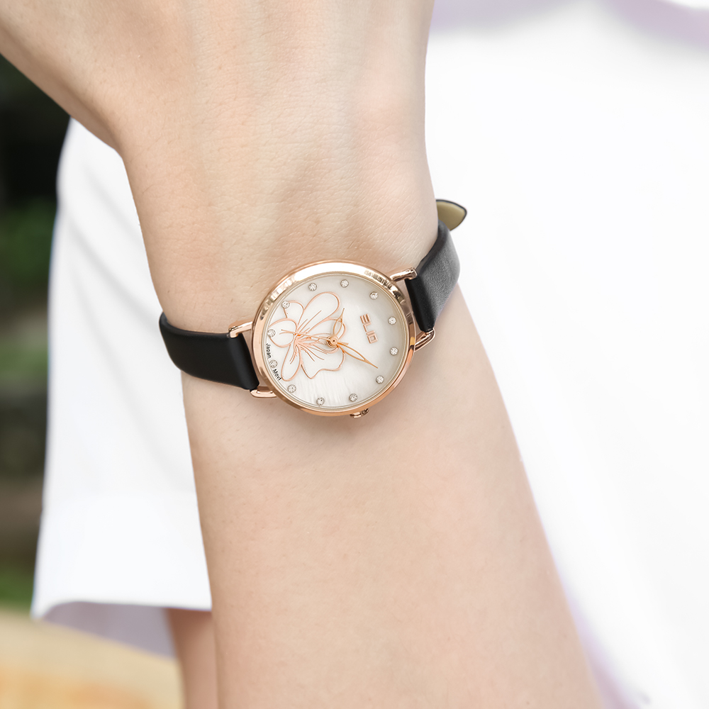 Đồng hồ ELIO Flower 28 mm Nữ EL119-02