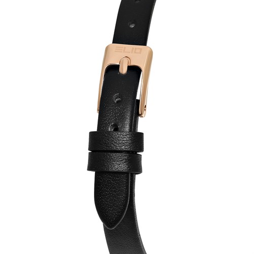 Đồng hồ ELIO Flower 28 mm Nữ EL119-02 Màu Đen