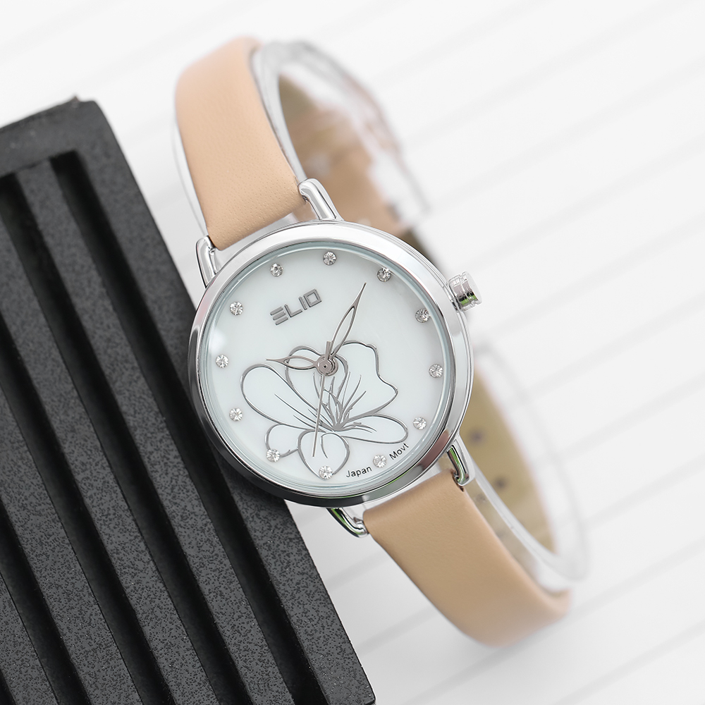 Đồng hồ ELIO Flower 28 mm Nữ EL119-03