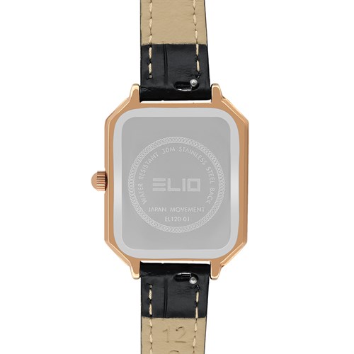 Đồng hồ ELIO 25 mm Nữ EL120-01 Màu Đen
