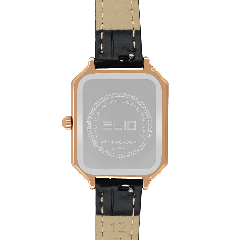 Đồng hồ ELIO 25 mm Nữ EL120-01 Màu Đen