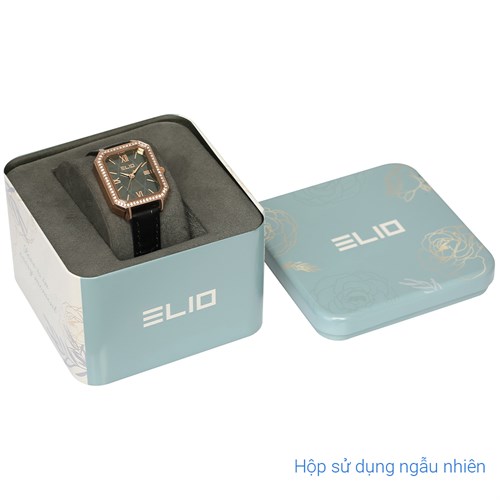 Đồng hồ ELIO 25 mm Nữ EL120-01 Màu Đen