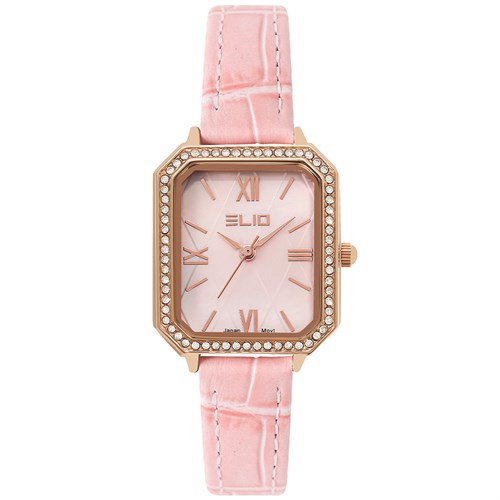 Đồng hồ ELIO 25 mm Nữ EL120-02 Màu Hồng
