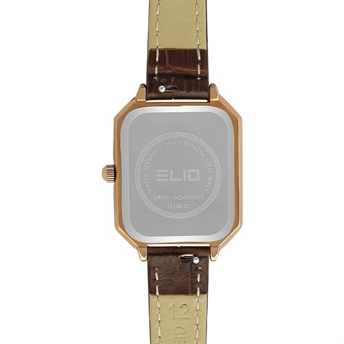 Đồng hồ ELIO 25 mm Nữ EL120-03 Màu Nâu